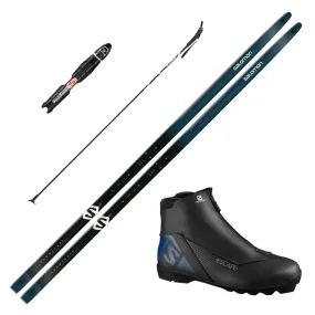 2023 Salomon Snowscape 7 XC Skis w/ Salomon Escape Prolink Boots and Poles