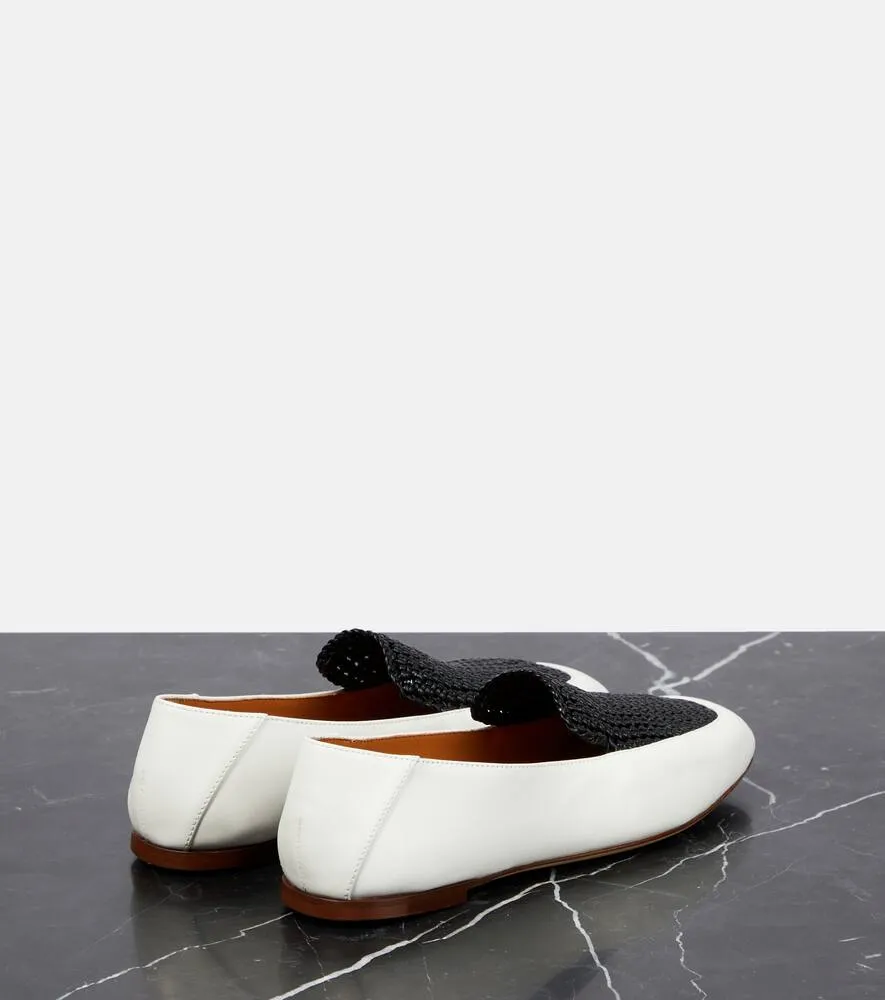 Chloe Olene leather loafers