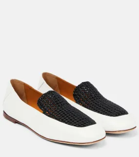 Chloe Olene leather loafers