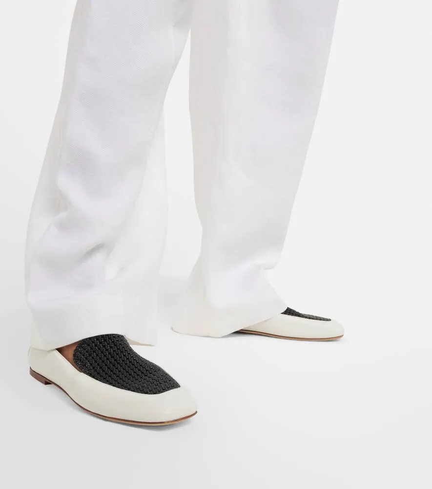 Chloe Olene leather loafers