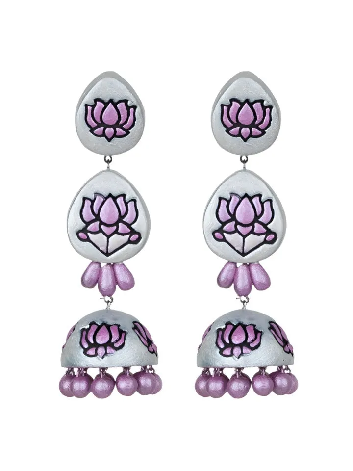 Lotus Trail Jhumka