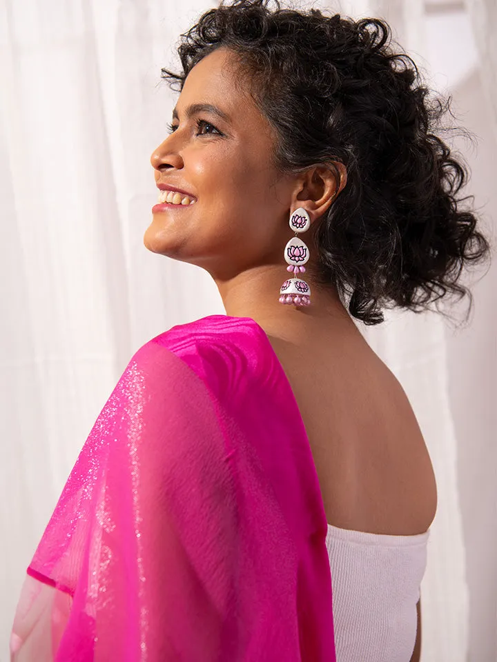 Silver Trail Jhumka