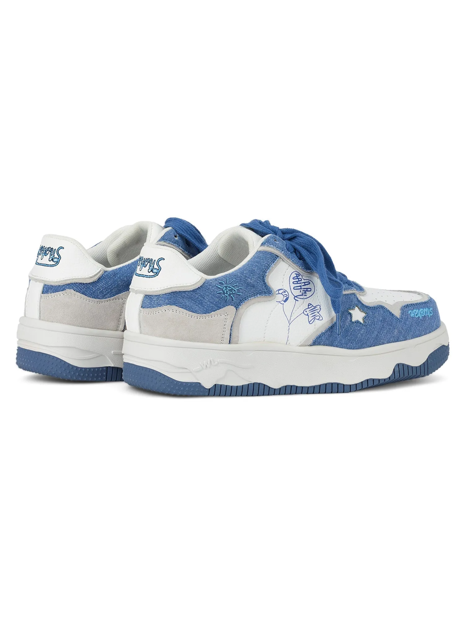 Sneakerhill Casual Sports Thick-soled Board Shoes