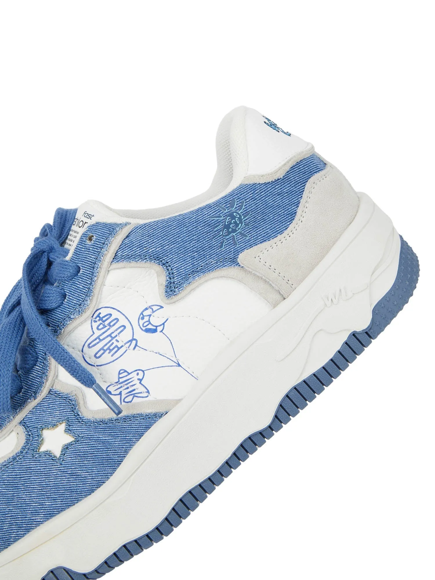 Sneakerhill Casual Sports Thick-soled Board Shoes