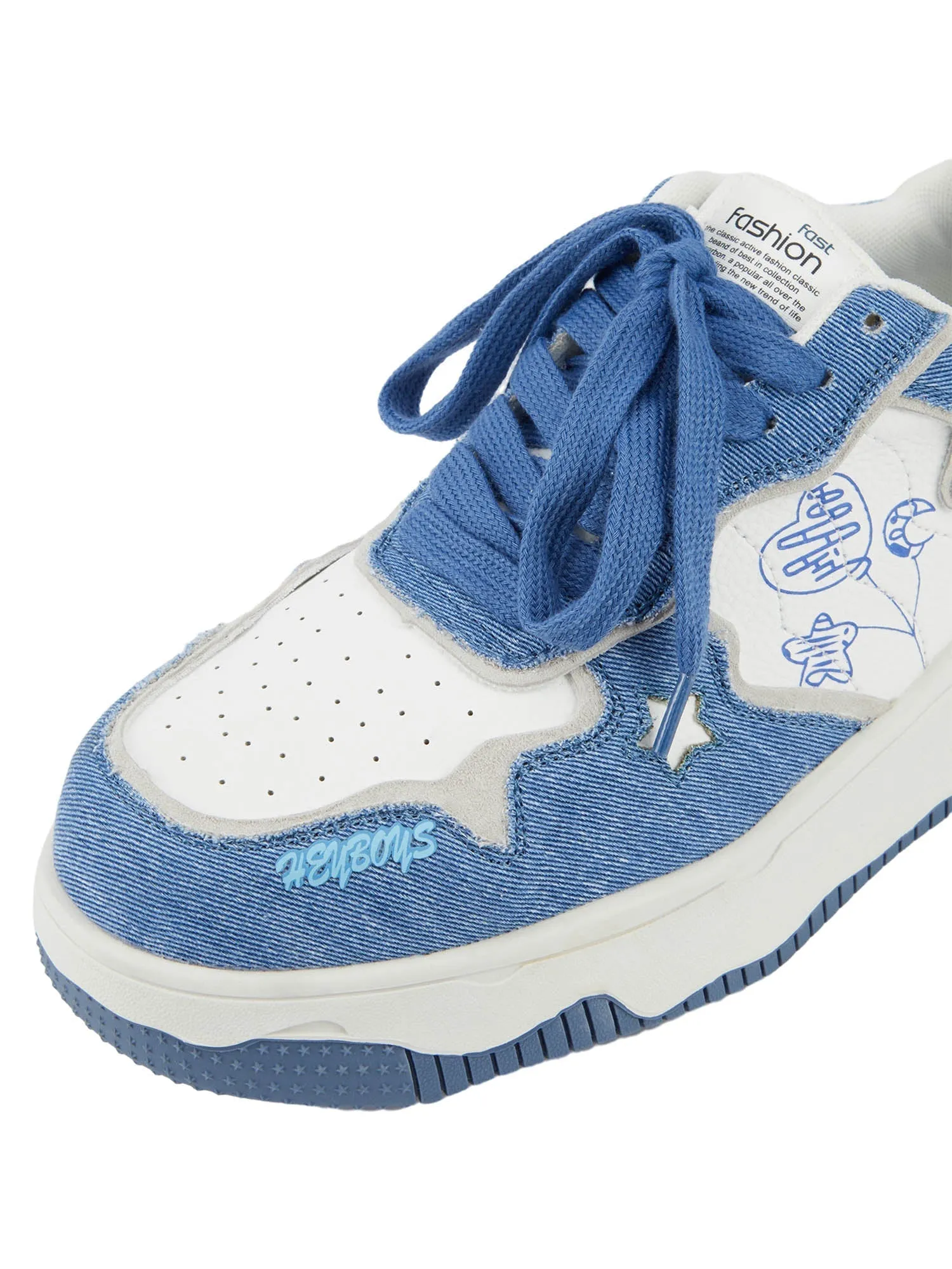 Sneakerhill Casual Sports Thick-soled Board Shoes
