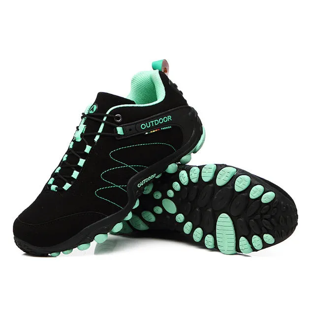 SOCONE Men Hiking Shoes Waterproof leather Shoes Climbing & Fishing Shoes New popular Outdoor shoes