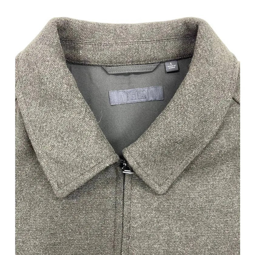 Uniqlo Single Collar Blouson Zip Jacket Coat Size Large Mens