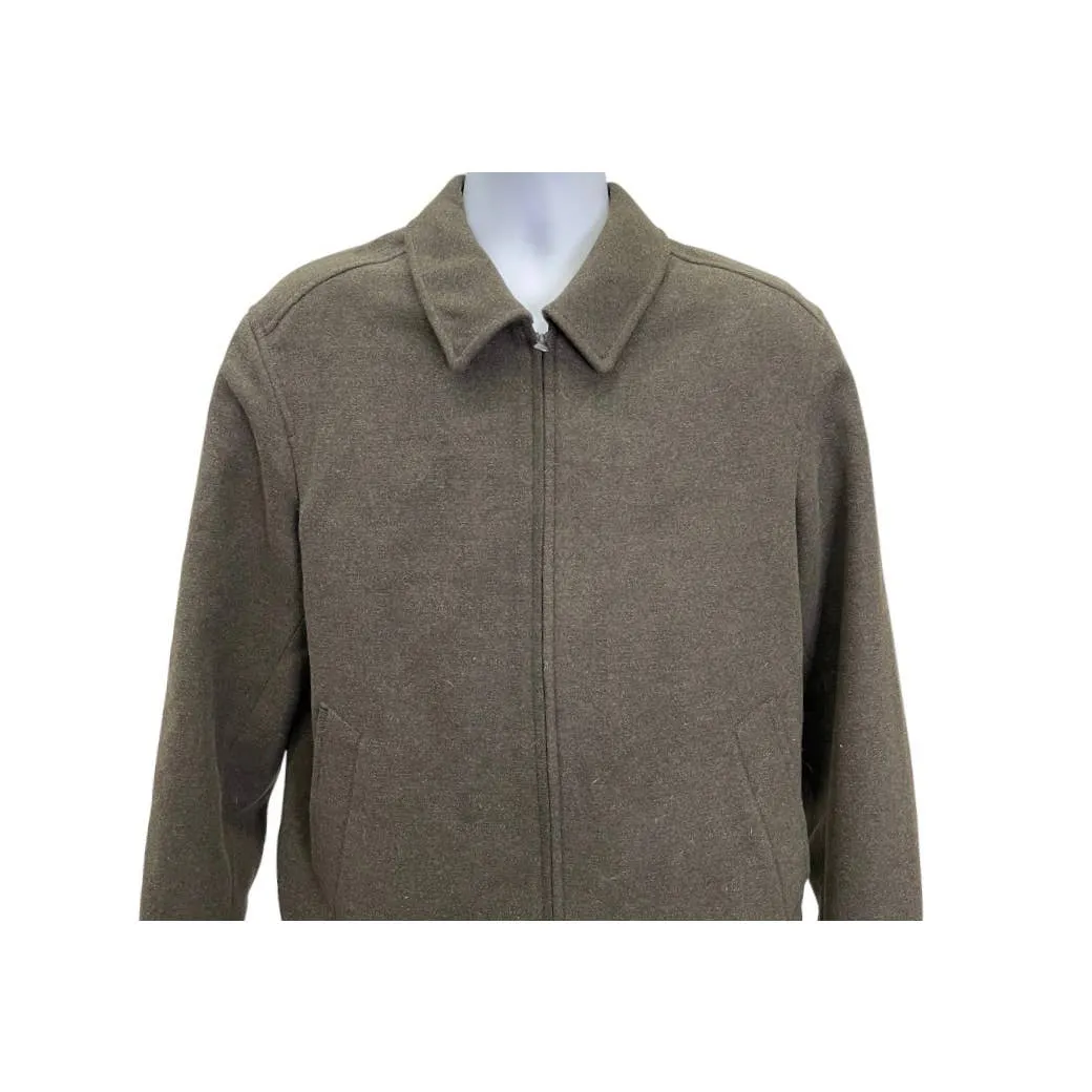Uniqlo Single Collar Blouson Zip Jacket Coat Size Large Mens